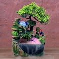 thumbnail image 3 of Indoor Water Fountains Illuminated Statue Table Waterfall Fountain Ornament With Mist, 3 of 8