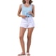thumbnail image 2 of INSPIRE CHIC Chaleco de Suéter Corto de Mujer de Crochet Sin Mangas con Lazo Frontal para Verano Playa Tallas XL Azul, 2 of 6