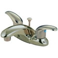 thumbnail image 1 of Kingston Brass KB6628LL Two Handle 4 in. Centerset Lavatory Faucet with Retail Pop-up, 1 of 2