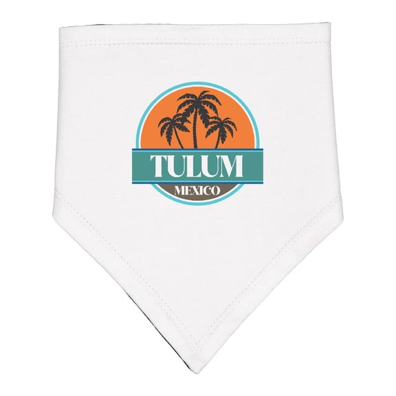 Inktastic Tulum Mexico Vacation Baby Bandana Bib
