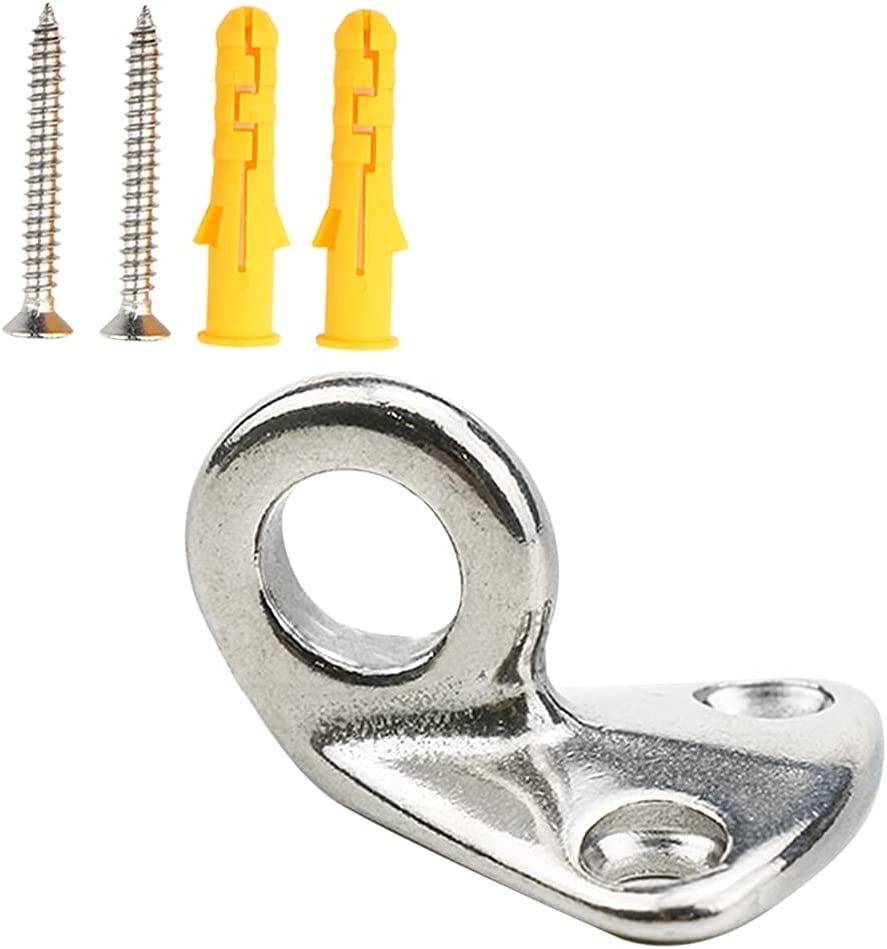 Wall Ceiling Chandelier Lighting Ceiling Fan Hook Ring Stainless Steel