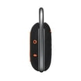 thumbnail image 4 of JBL Clip 4 Black Orange Portable Bluetooth Speaker, 4 of 7