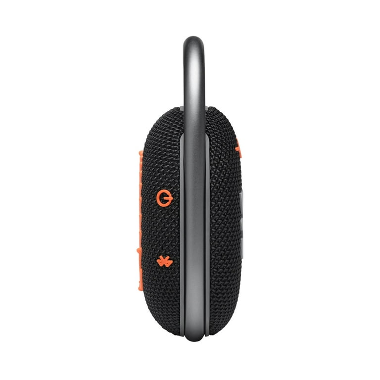 Open Box JBL Clip 4 Black Orange Portable Bluetooth Speaker Open Box JBL Clip 4 Black Orange Portable Bluetooth Speaker