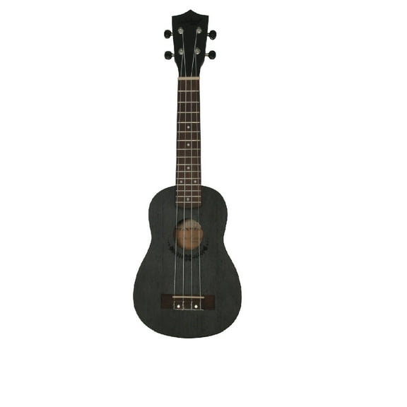 La Sevillana Svuke50s Blk Ukulele Soprano Acústico La Sevillana Svuke50s