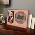 thumbnail image 2 of IDNA Oklahoma Sooners 3D StadiumViews Picture Frame, 2 of 5