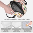 thumbnail image 3 of Disketp Crabs Shrimps Lonchera Térmica para Mujer y Hombre, Bolsa de Almuerzo Reutilizable e Impermeable para Trabajo, Viajes y Picnic, 3 of 7