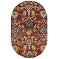 thumbnail image 2 of Safavieh Blossom Lennon Floral Wool Area Rug, Red/Multi, 8' x 10' Oval, 2 of 13