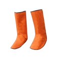 thumbnail image 1 of Polainas y protectores ligeros para soldar, cubrezapatos y protectores de piernas. Naranja, 1 of 9