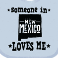 thumbnail image 4 of Inktastic New Mexico Vacation Gift Boys or Girls Baby Bib, 4 of 4