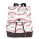thumbnail image 1 of Easygdp Baseballs Mochila de Cuero para Mujeres, Bolso de Hombro, Bolsos de Mano de Moda para Trabajo y Viajes, 1 of 4