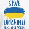 thumbnail image 3 of CafePress - Save Ukraine Raise Your Voices Hooded Sweatshirt - Pullover Hoodie, Hooded Sweatshirt, 3 of 3