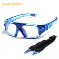 thumbnail image 1 of Gafas de baloncesto para miopía, gafas deportivas para fútbol, gafas anticolisión, gafas de entrenamiento extraíbles, gafas de ciclismo qiuyongming unisex, 1 of 2