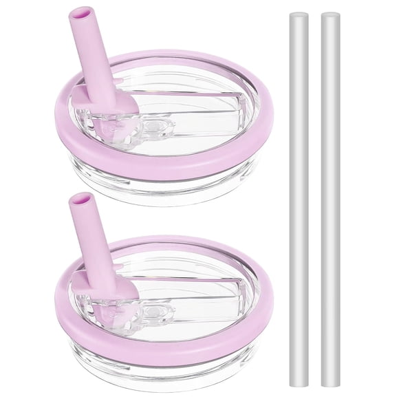 Tapa con pajita abatible de repuesto para vaso Stanley, 1,2 L, 40 oz, paquete de 2