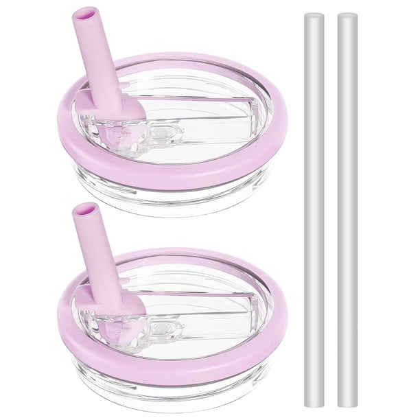 Tapa con pajita abatible de repuesto para vaso Stanley, 1,2 L, 40 oz, paquete de 2