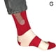 thumbnail image 3 of Calcetines medianos de algodón FLhrweasw con patrón divertido rayas blancas, 3 of 8