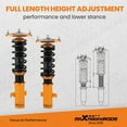 thumbnail image 5 of BFO Coilovers Kits for Subaru Legacy 2005 2006 - 2009 BL BP Adj. Damper Shock Struts, 5 of 6