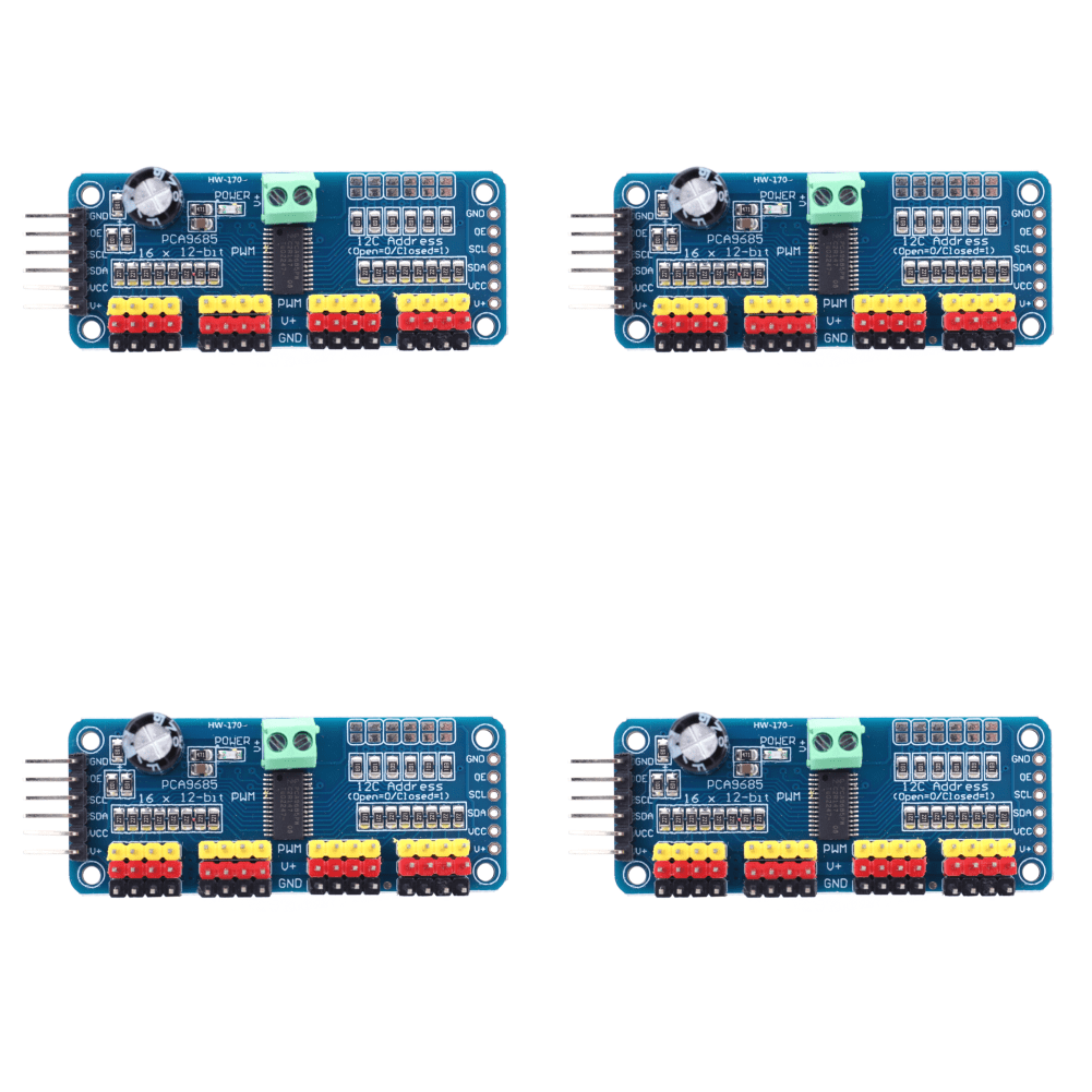 Controlador PCA9685 Módulo controlador Interfaz IIC Motor PWM de 16 ...