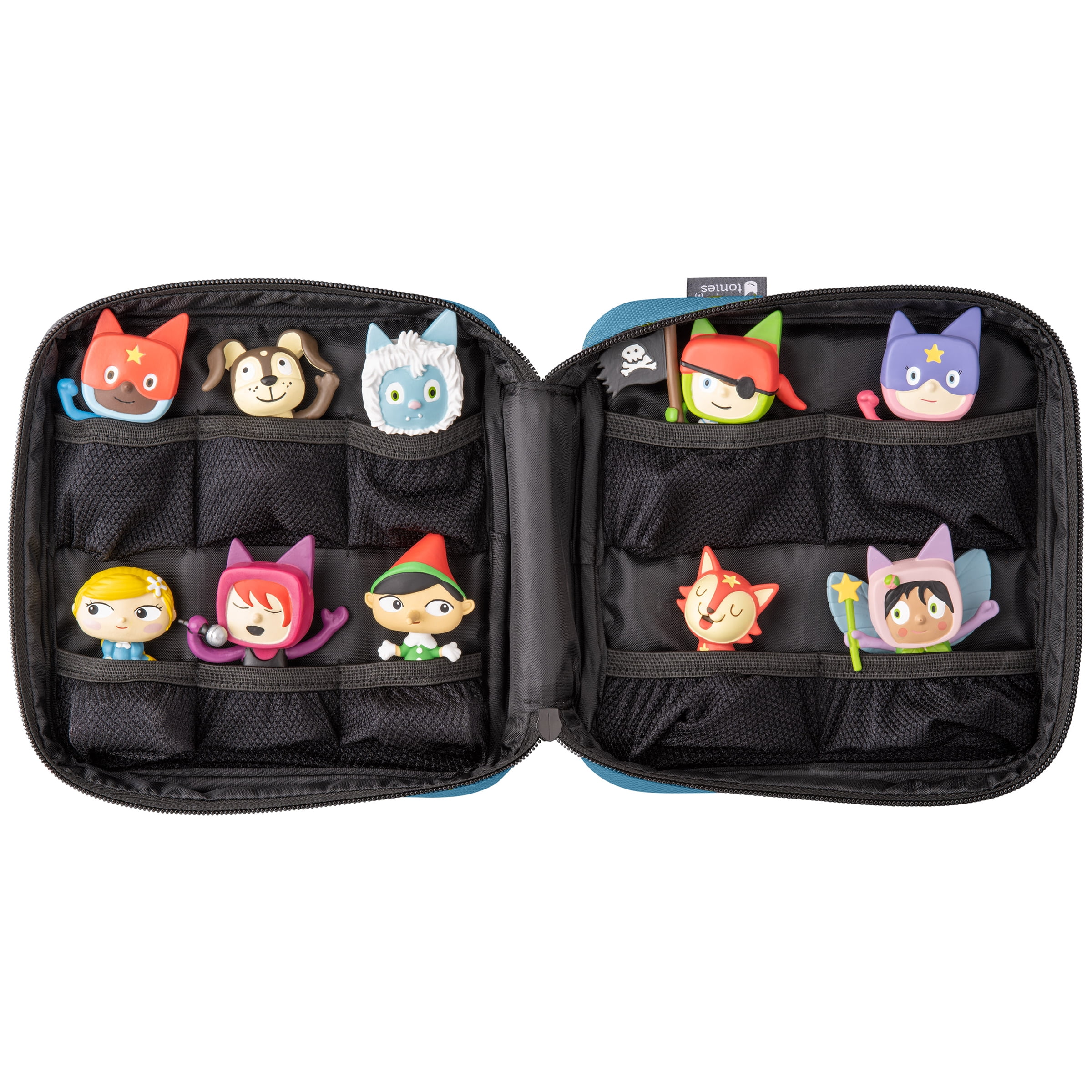 Tonies Carrying Case Compatible with Tonies Collection, 10 Pockets, Blue, Condition: New