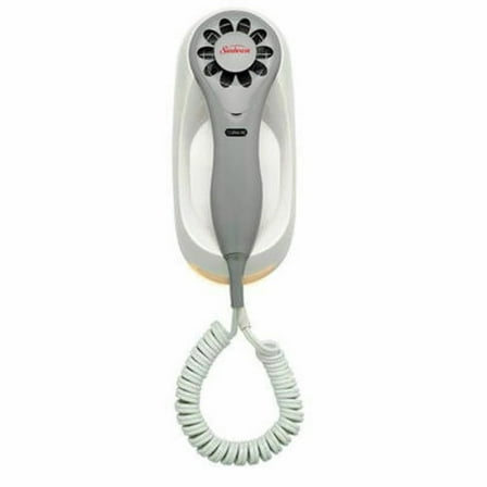 Sunbeam Wall Mount Hair Dryer 1200-1500 Watts - White