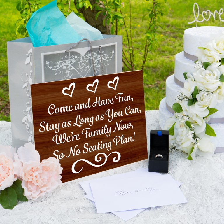 Find Your Seat Sign, Acrylic Wedding Decor