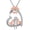 Dog and Women, variant on Cat Necklace for Women, 925 Sterling Silver Heart Shaped Paw Print Cat Pendant Necklace, 2 kitty Necklace Cats Lover Jewelry Pet Memorial Gift for Women Birthday Christmas