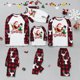 thumbnail image 4 of Pijamas de Navidad Para La Familia Trajes A Juego Hombres Papá Impreso Blusa Tops + Conjunto de Pantalones Odeerbi  ODB190041, 4 of 4