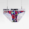thumbnail image 1 of Bomba Personalidad Hombres Ropa Interior Estilo Graffiti Calzoncillos Para Hombre Moda Deportes Transpirable Breve U Convexo MP223, 1 of 4