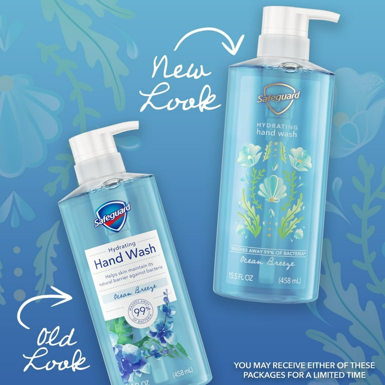 Safeguard Hand Wash Ocean Breeze, 15.5 fl oz - Walmart.com