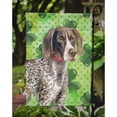 thumbnail image 3 of Carolines Treasures BB9815GF German Shorthaired Pointer St Patricks Flag Garden Size  Small multicolor, 3 of 3
