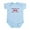 Sky Blue, variant on CafePress - Because I'm Bob Infant Bodysuit - Baby Light Bodysuit, Size Newborn - 24 Months