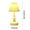 F, variant on HengDidi Mini LED Streetlight Night Light - 5.5in Battery Powered Tabletop Decor for Bedroom, Nursery & Cafe (Multi-Color)