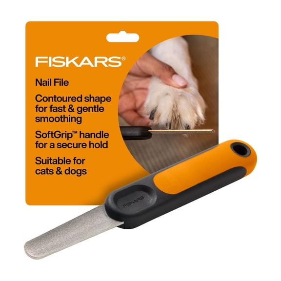 Fiskars Pet Nail File, Smoothing Dog & Cat Claws