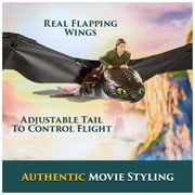 Dreamworks Dragons, How to Train Your Dragon, Remote Control Flying Toothless Toy