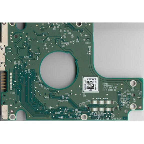 WD10JCCW-46B8MY2, 771961-N01 02P, WD USB 2.5 PCB