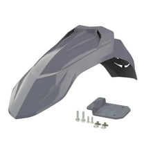 Polisport Supermoto (SM) Motocross (MX) UFX Front Fender - Universal Fit for all Full Size Dirt Bikes - Blue