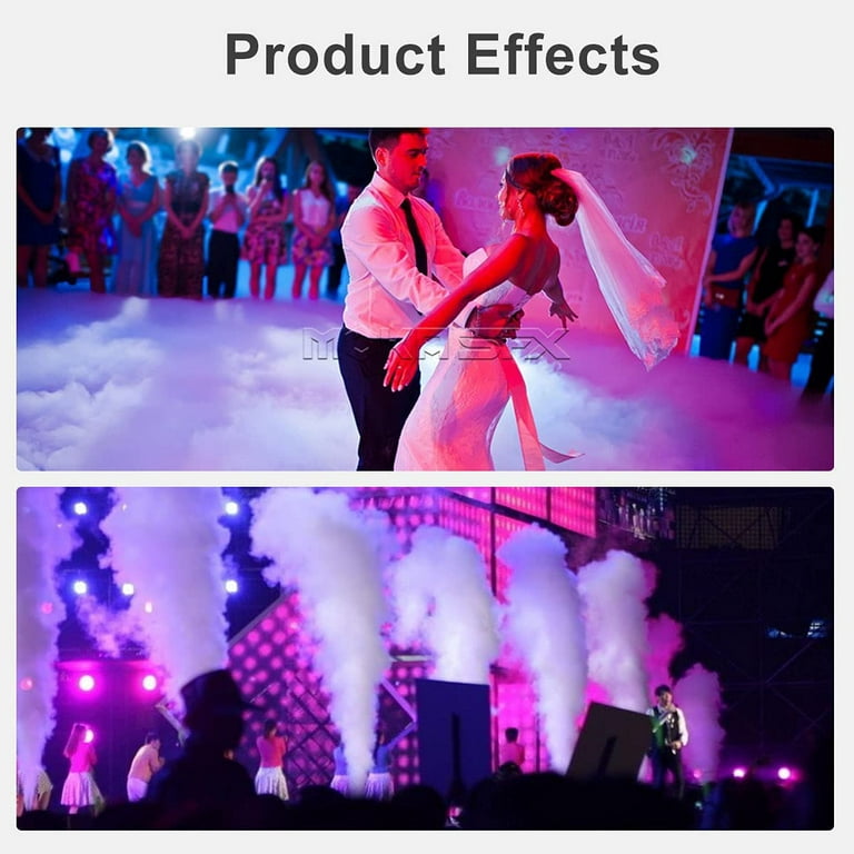 MOKA SFX dry ice fog machine with stable performance, excellent effect
