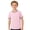 A23 Pink, variant on CONZONE Toddler Boys T Shirt Short Sleeve Summer Solid Color Crew Neck Fashionable Tee Beige Size 5-6 Years