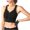 Black, variant on Spring Savings Clearance Items Home Deals! Zeceouar Sports Bras For Women Women Yoga Solid Sleeveless Cold Shoulder Casual Tanks Blouse Tops Intimates
