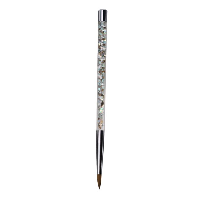 Minnieouse Extensión de pinceles de arte acrílico para uñas, Gel de marta cibelina, delineador de dibujo de manicura, suministros de salón de belleza Juegos de manicura seis Minnieouse CE012281-03
