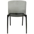 thumbnail image 2 of Allora Mid-Century Modern Dining Side Chair in Black (Set of 4), 2 of 8