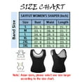 thumbnail image 3 of Women's Slimming Sports Vest Tank Weight Loss Sweat Shapewear Sauna Shaper Waist Trainer Corset Vest Body Shaper, 3 of 7