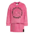 thumbnail image 6 of Barbie Toddler Girls Hoodie and Skirt Set, 2-Piece, Sizes 2T - 5T, 6 of 13