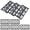 Style 1, variant on 8pcs Trading Card Display Riser Black Acrylic Modular Structure Risers Trading Card Rack for Sports Showcase Vendor Booth