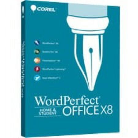 Corel WordPerfect Office X8 Home & Student Edition Software (PC)