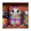 thumbnail image 2 of Cuadros Decorativos Diamante pintura 5D taladro redondo completo mosaico DIY Candy Cat Kit decoraciones de pared Ndcxsfigh Nuevos Originales, 2 of 8