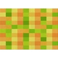 thumbnail image 1 of Ahgly Company Machine Washable Indoor Rectangle Transitional Chameleon Green Area Rugs, 2' x 4', 1 of 7