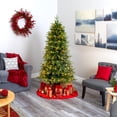 thumbnail image 5 of Nearly Natural 6ft. Vancouver Fir Natural Look Artificial Christmas Tree with 350 Clear LED Lights and 1870 Bendable Branches, 5 of 7