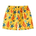 thumbnail image 2 of piuwrlz Shorts for Kid Toddler Boy Girls Single Piece Short Trousers Orange Size 9-10 Years, 2 of 7