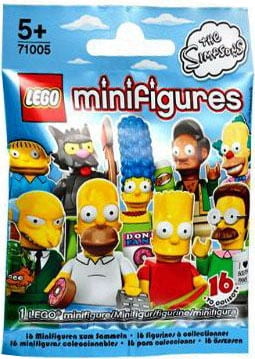 LEGO Minifigures The Simpsons Series 1 The Simpsons Mystery Pack #71005 ...
