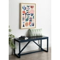 thumbnail image 6 of Kate and Laurel Sylvie Mid-Century Succulents Framed Canvas Wall Art By Rachel Lee, 23x33 Natural, Botanical Plant Home Decor, 6 of 7